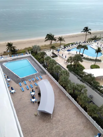 View from balcony