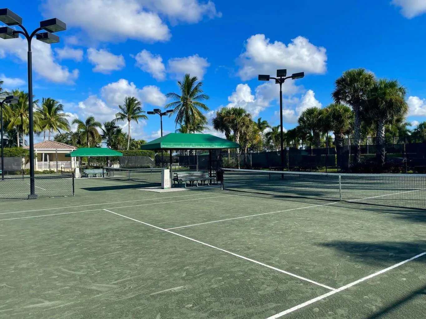 tennis courts