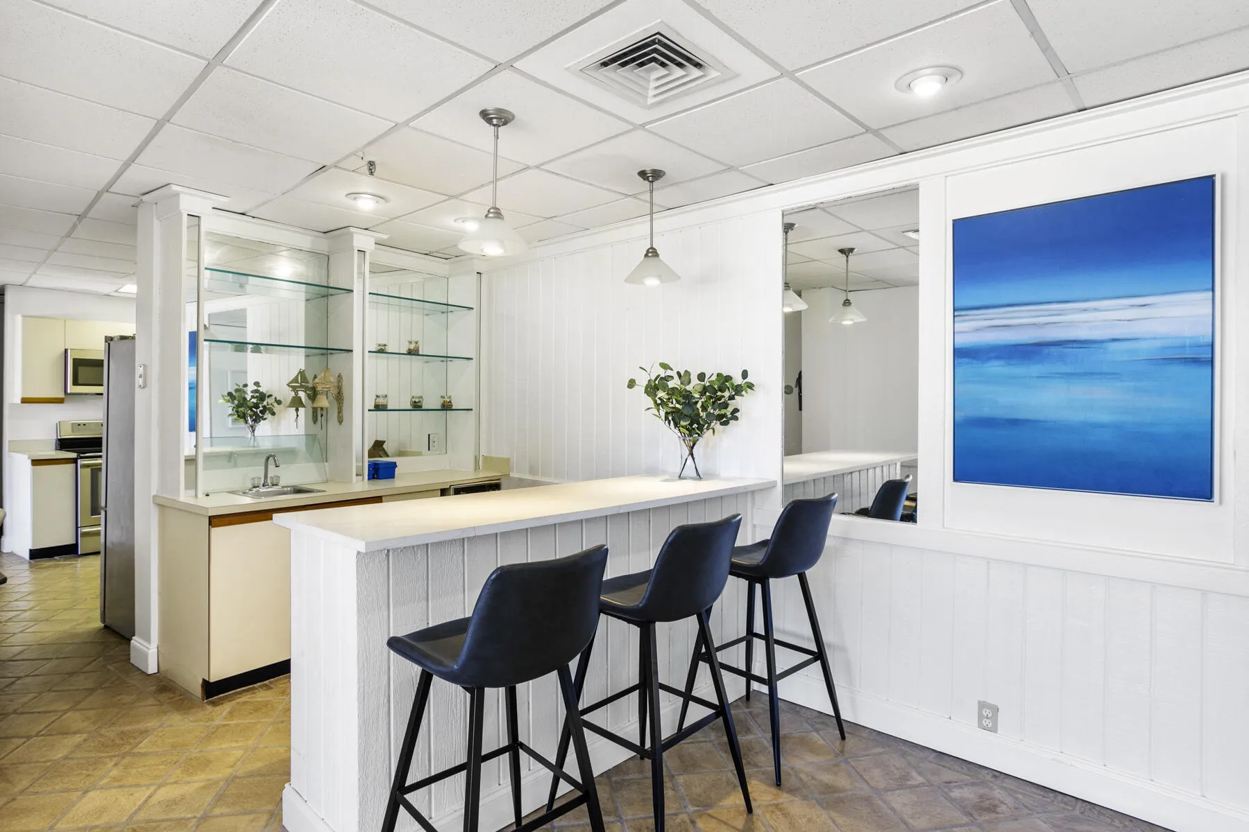 Social Room and Kitchen