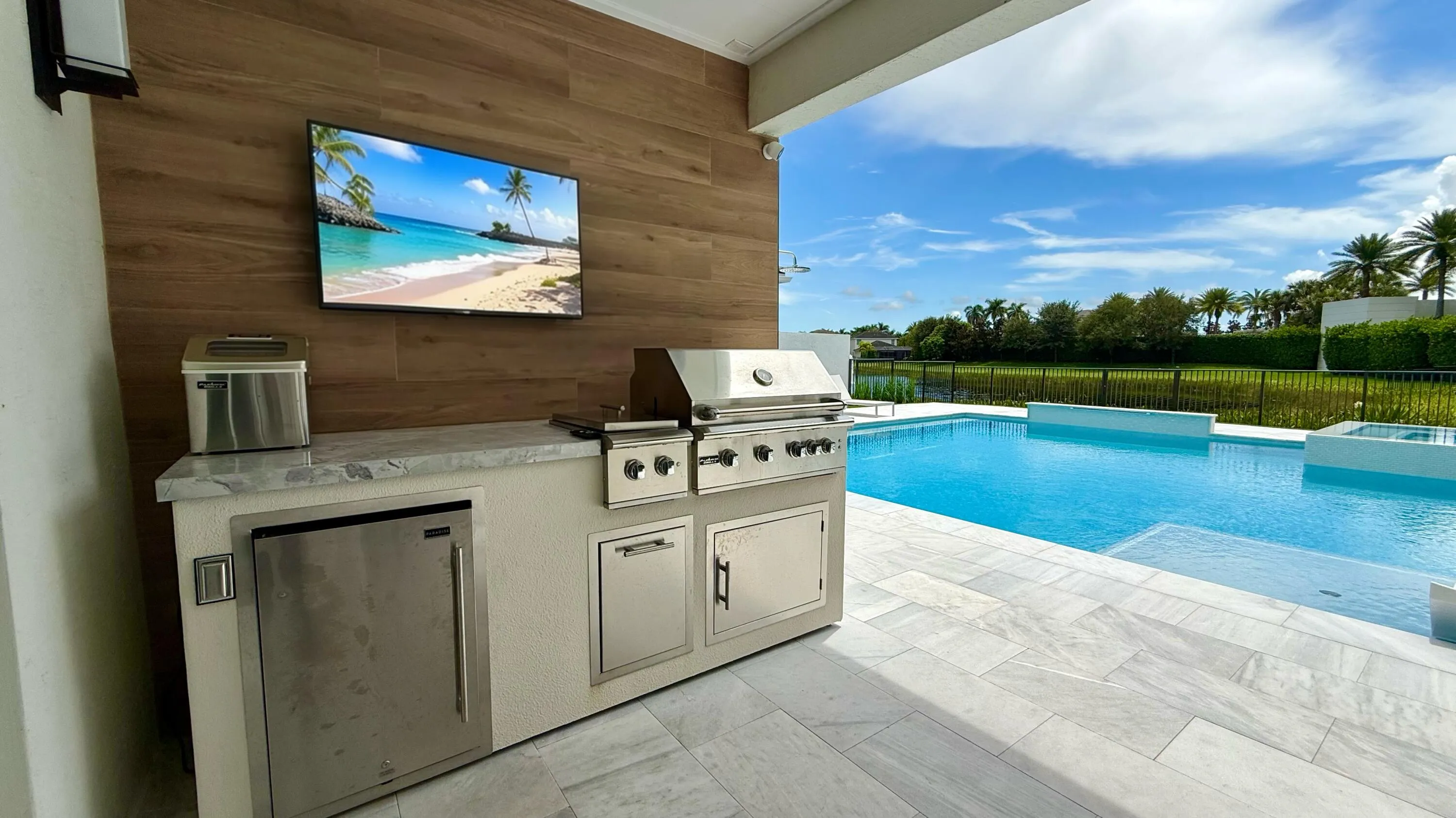 Exterior kitchen