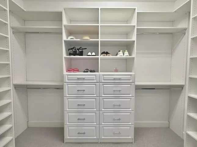 Primary closet (hers)