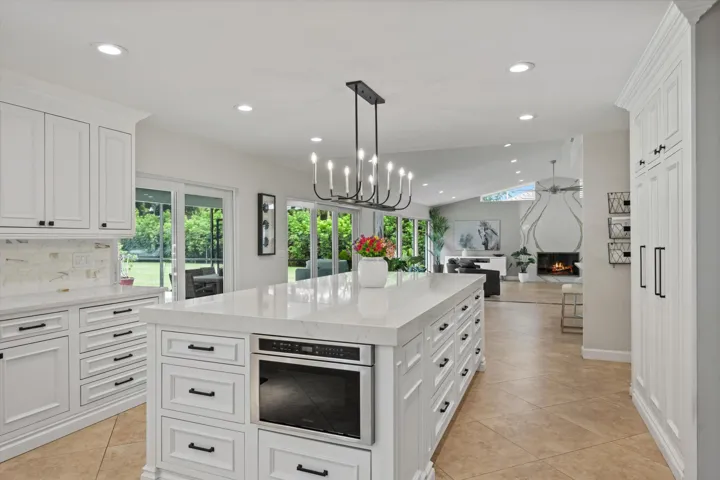 Open Kitchen Into Family Room