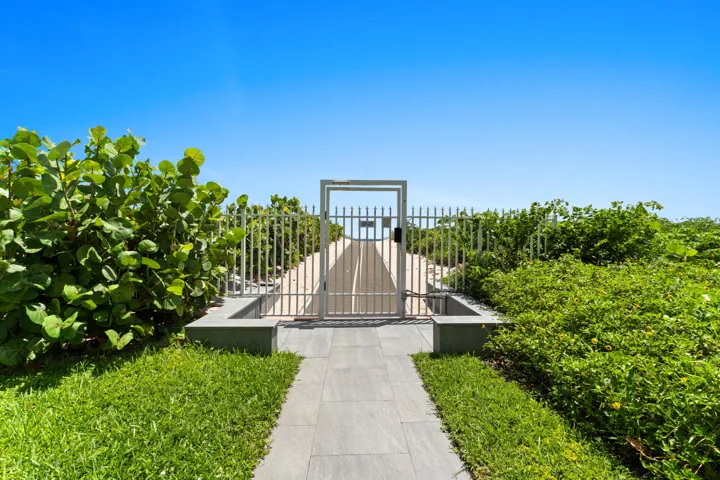 PRIVATE BEACH ENTRANCE