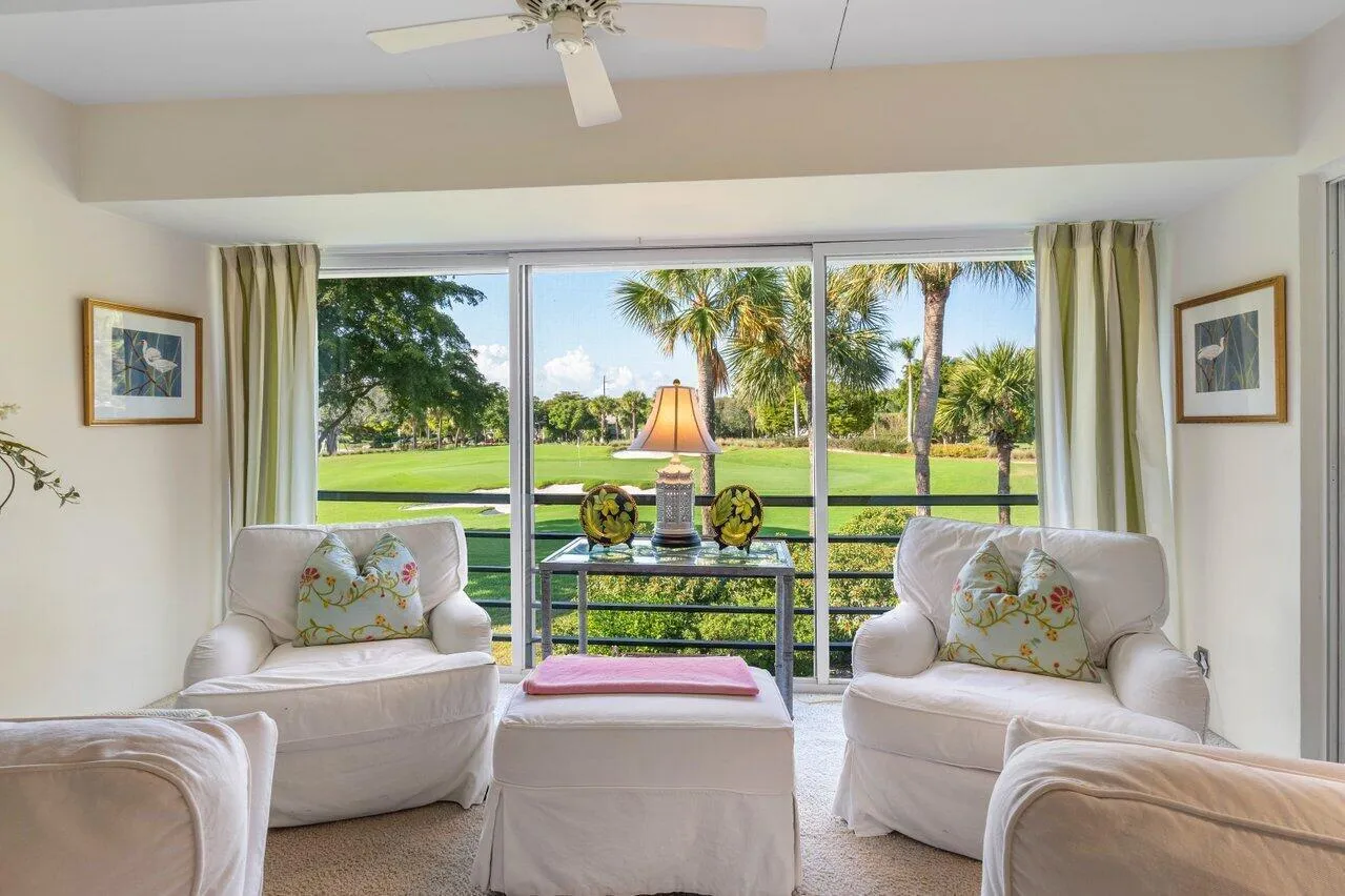 Casual Living Area & View