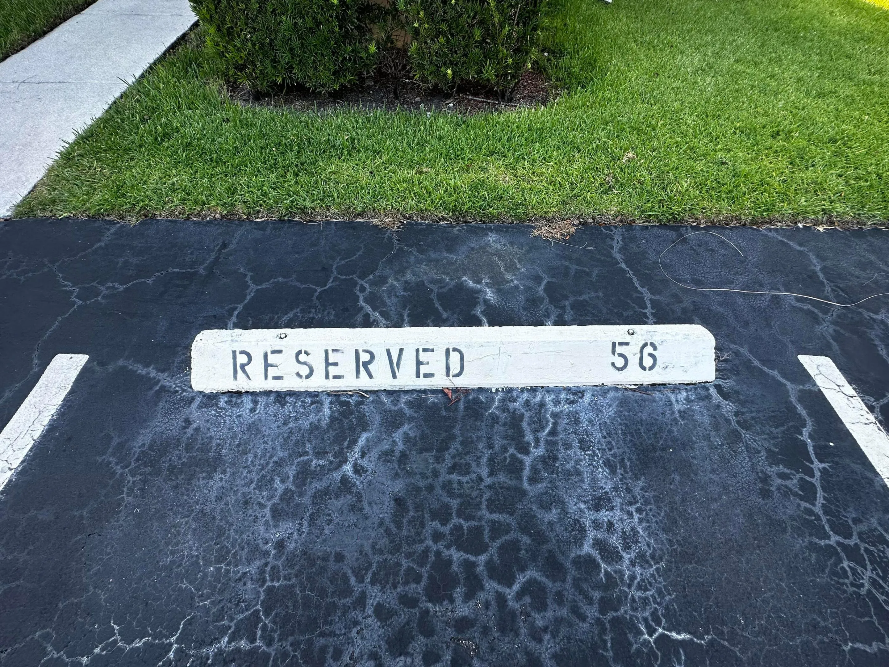 Reserved Parking