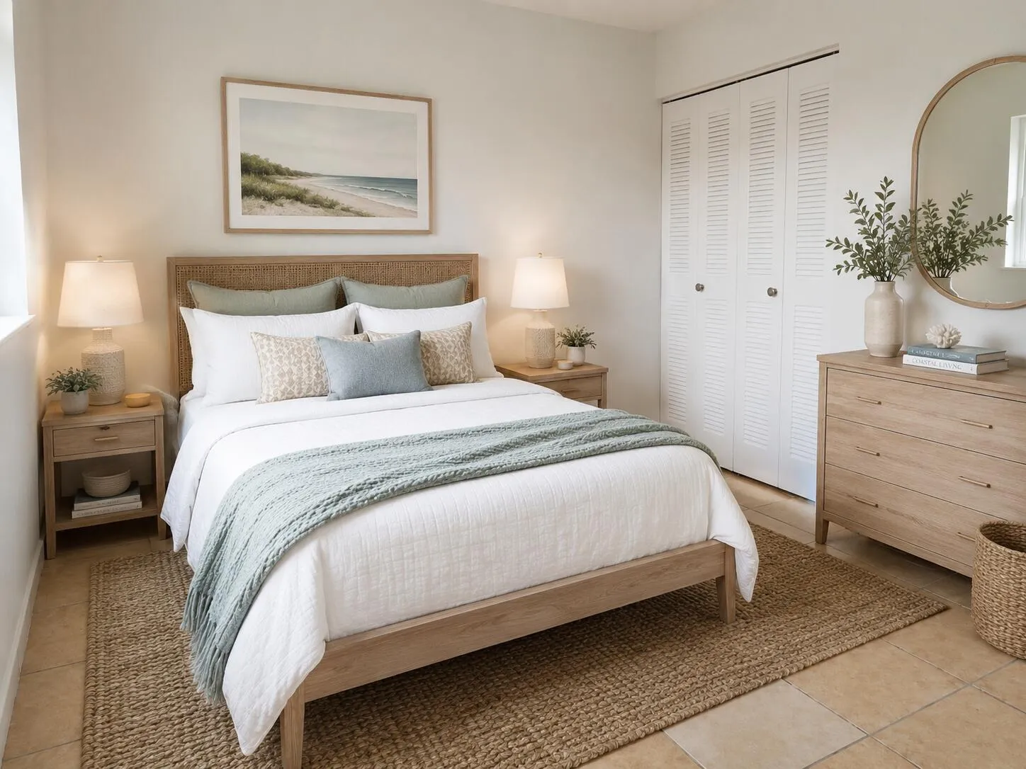 Bedroom2a AI Staged