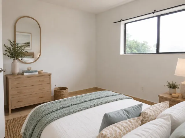 Bedroom2C Ai Staged