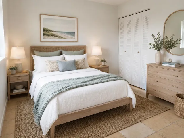 Bedroom2a AI Staged