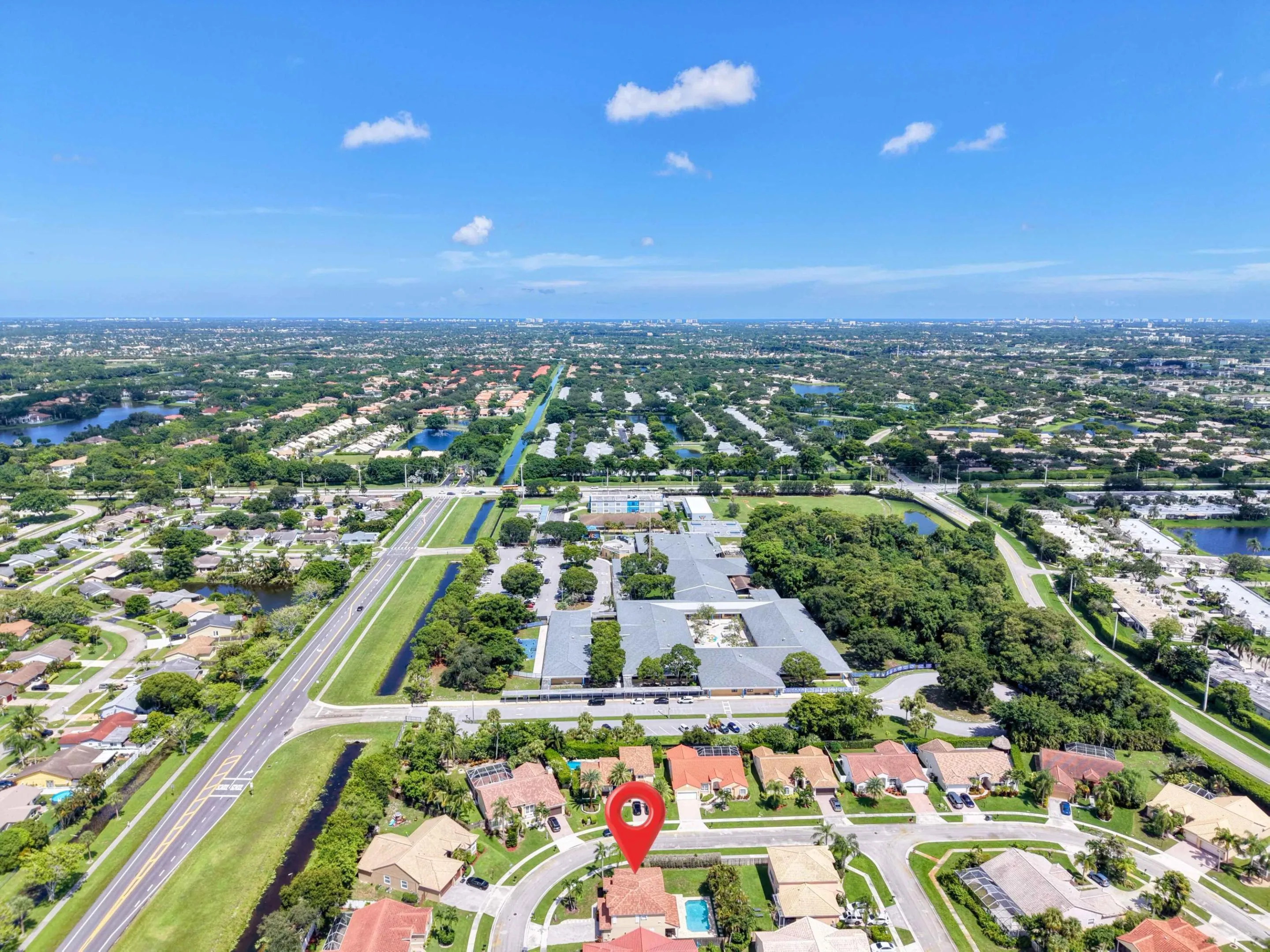 Panoramic to East