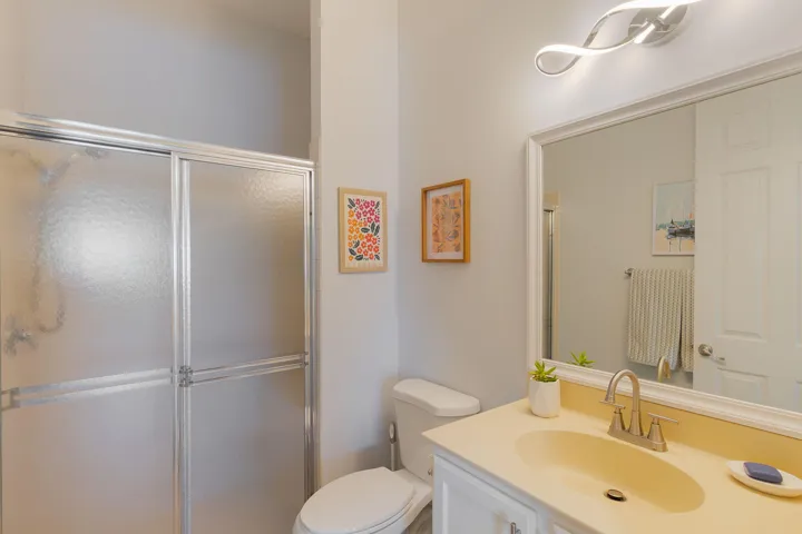 Downstairs 3/4 bathroom