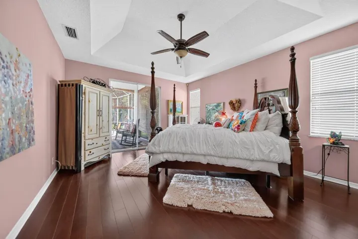 Plenty of space and a great view of the outdoors!