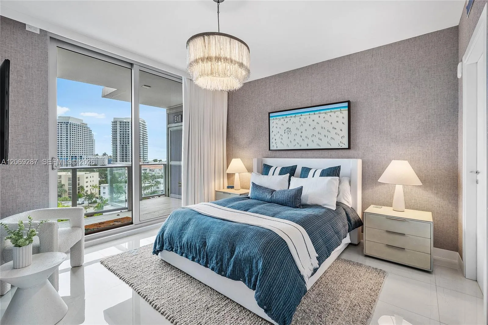 Second beautifully appointed bedroom with a private en-suite bathroom