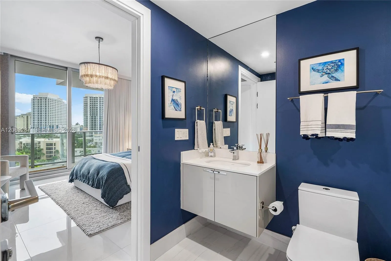 Second beautifully appointed bedroom with a private en-suite bathroom