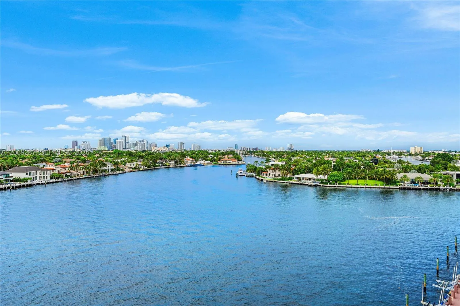 Captivating Intracoastal views create a picturesque backdrop for waterfront living and entertaining.