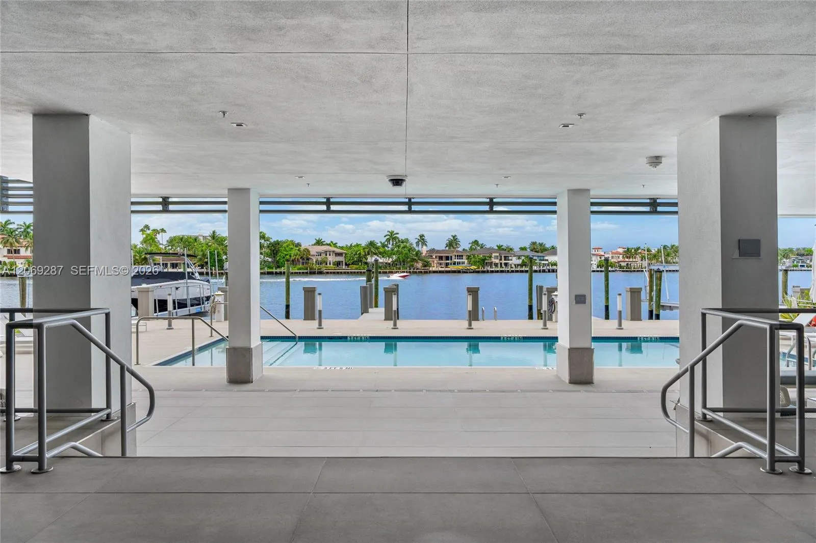 Intracoastal pool located just steps from the private fitness center, creating a seamless indoor-outdoor wellness experience.