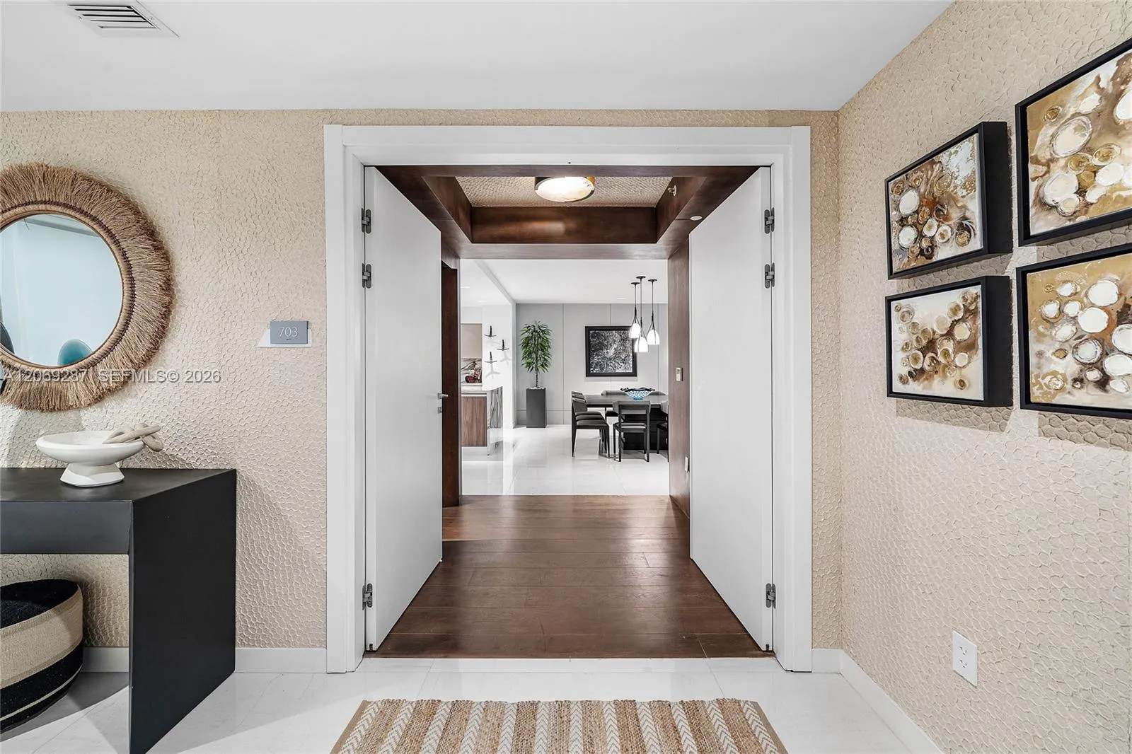Private Elevator Foyer Entrance To Residence
