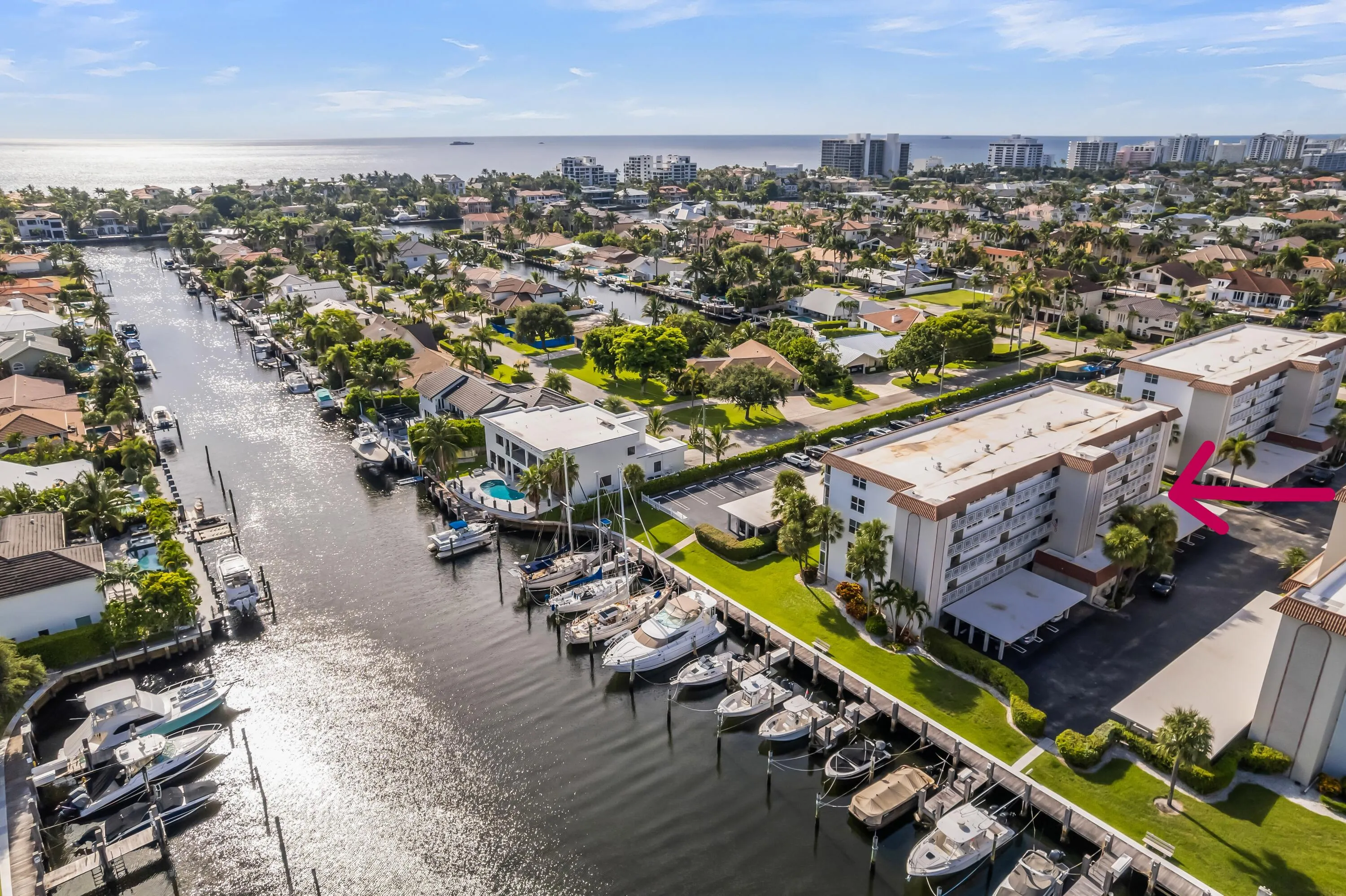Waterway to intercoastal