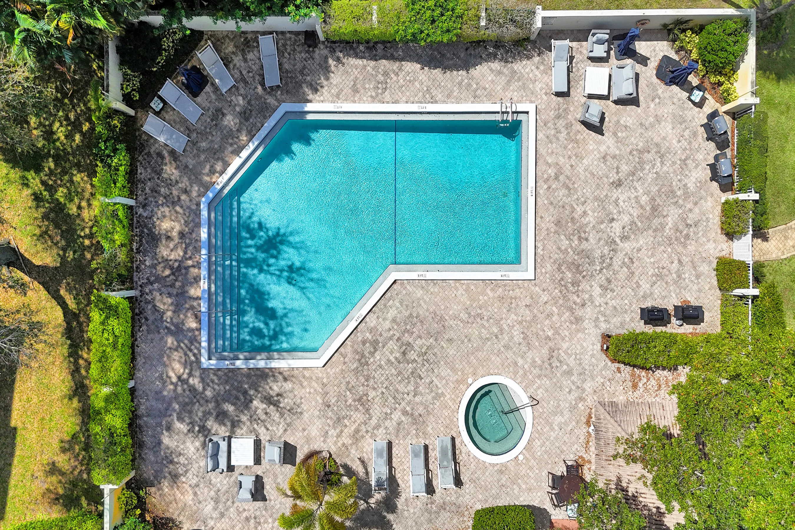 Community Pool - Aerial