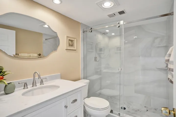 Guest Bath - Frameless Shower