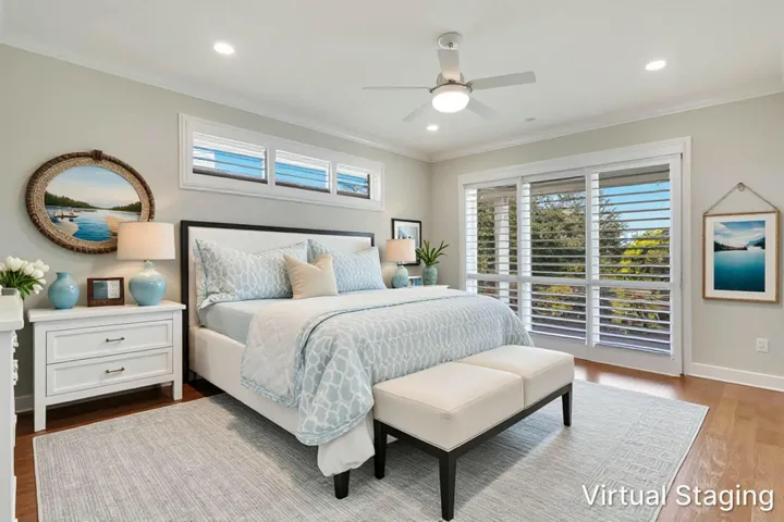 Primary Suite - Virtual Staging