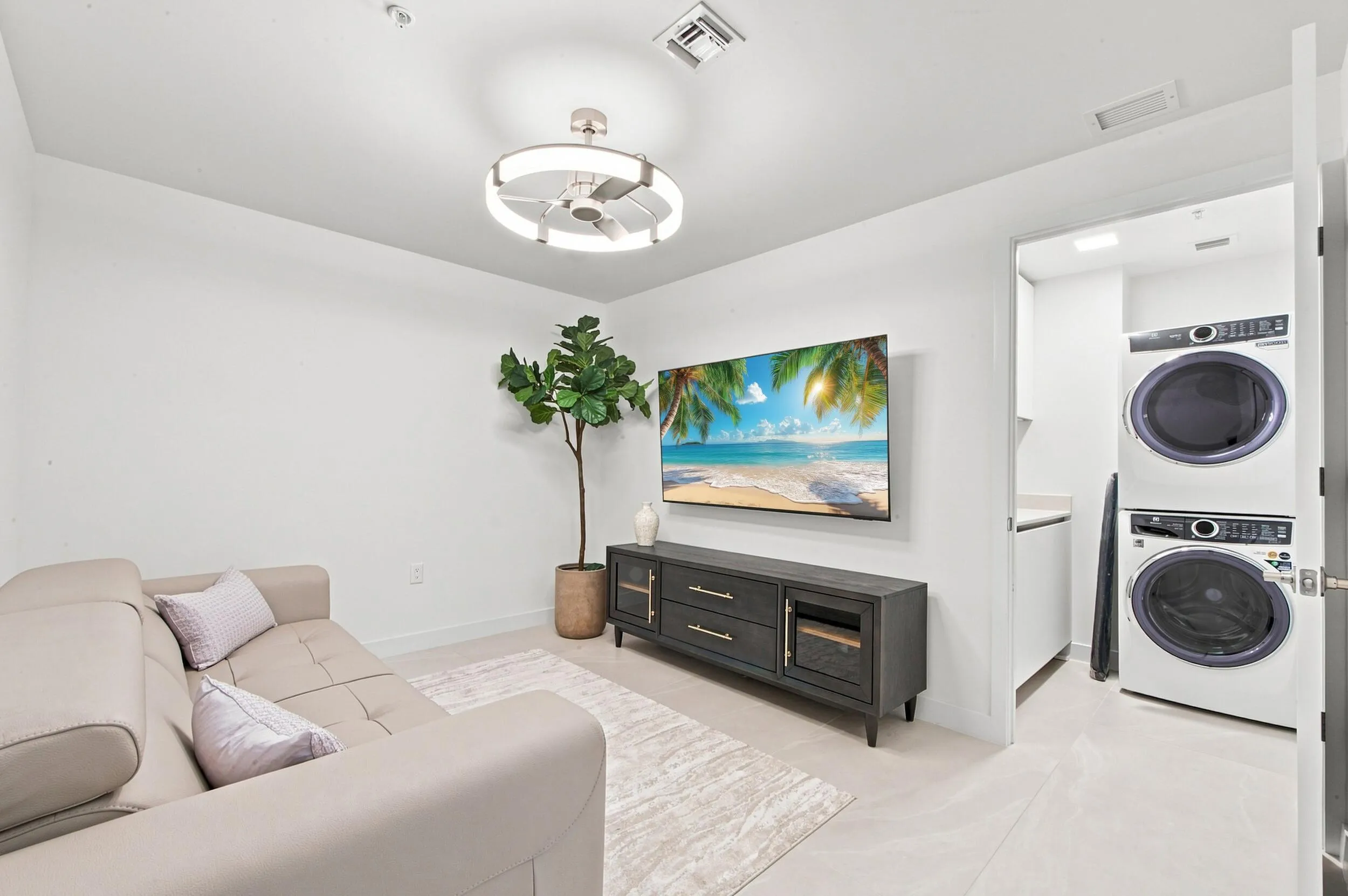 Den & Laundry Room