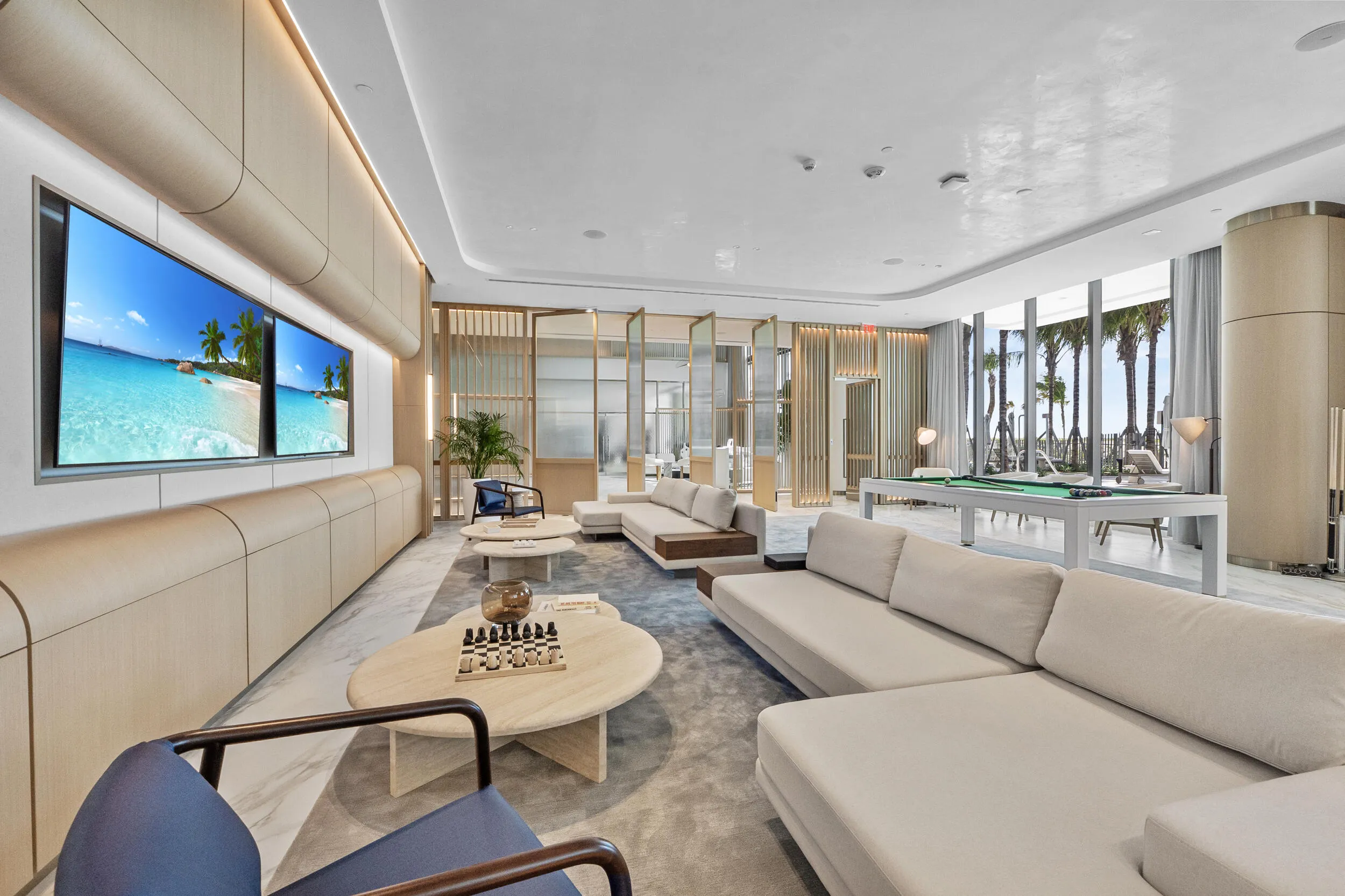 Oceanside Billiard and TV Room