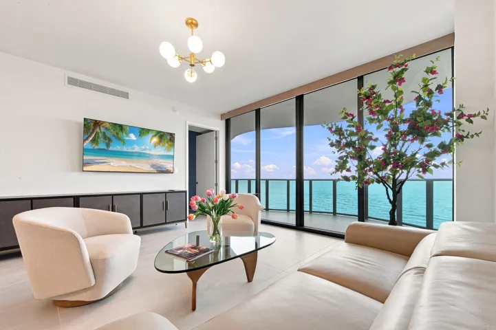 Living Room with TV