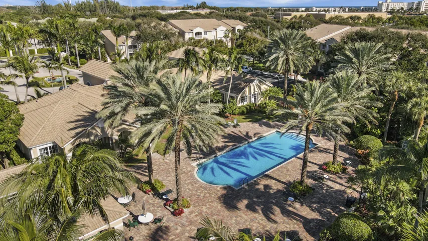 Aerial Of Pool