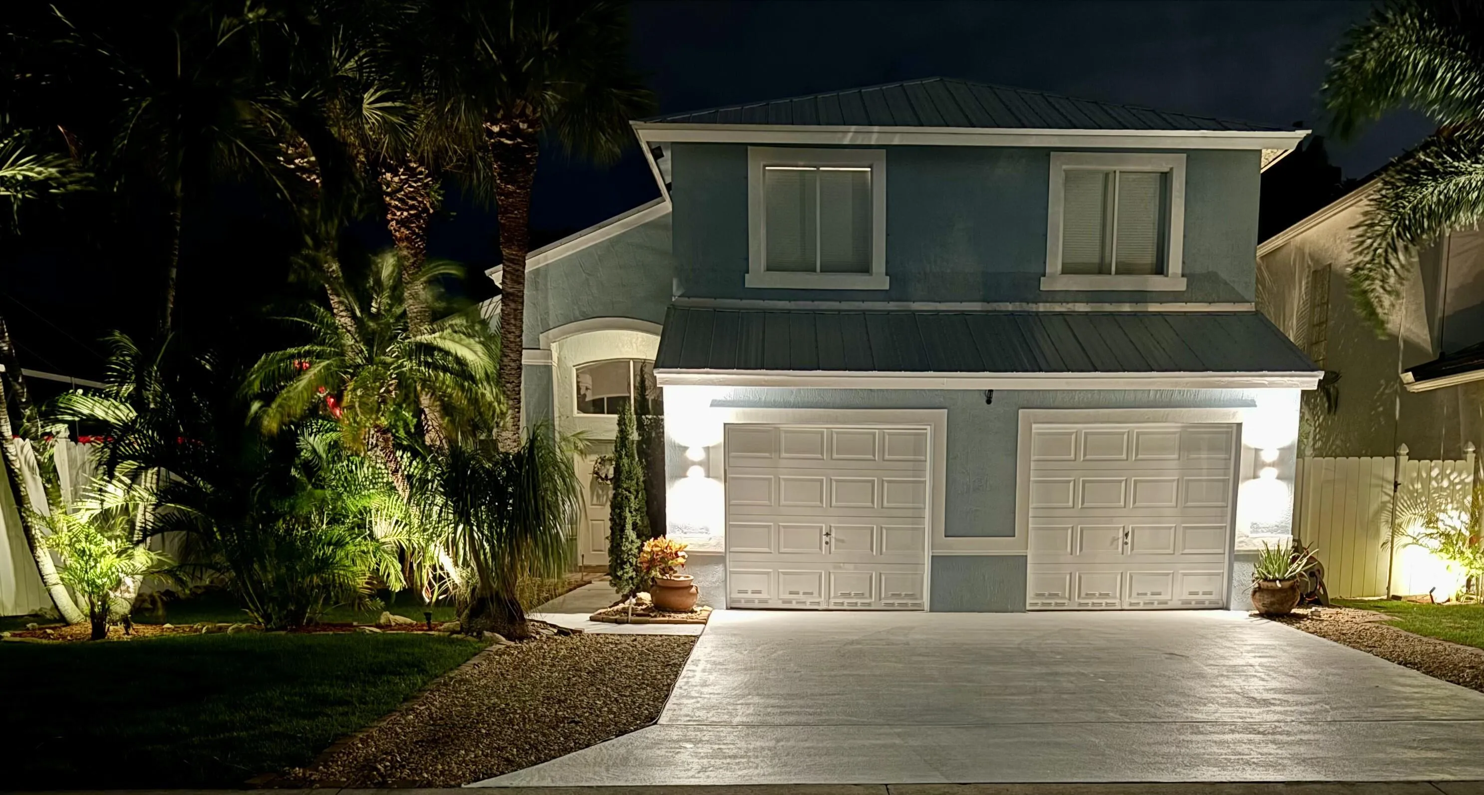 Front at night