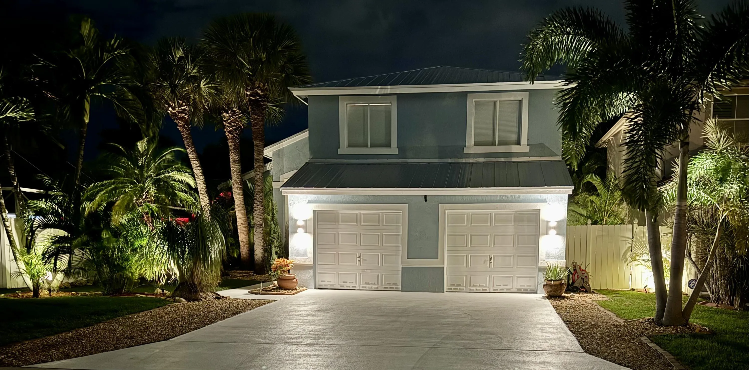 Front at night