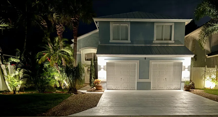 Front at night