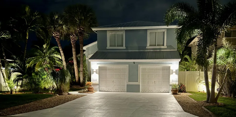Front at night