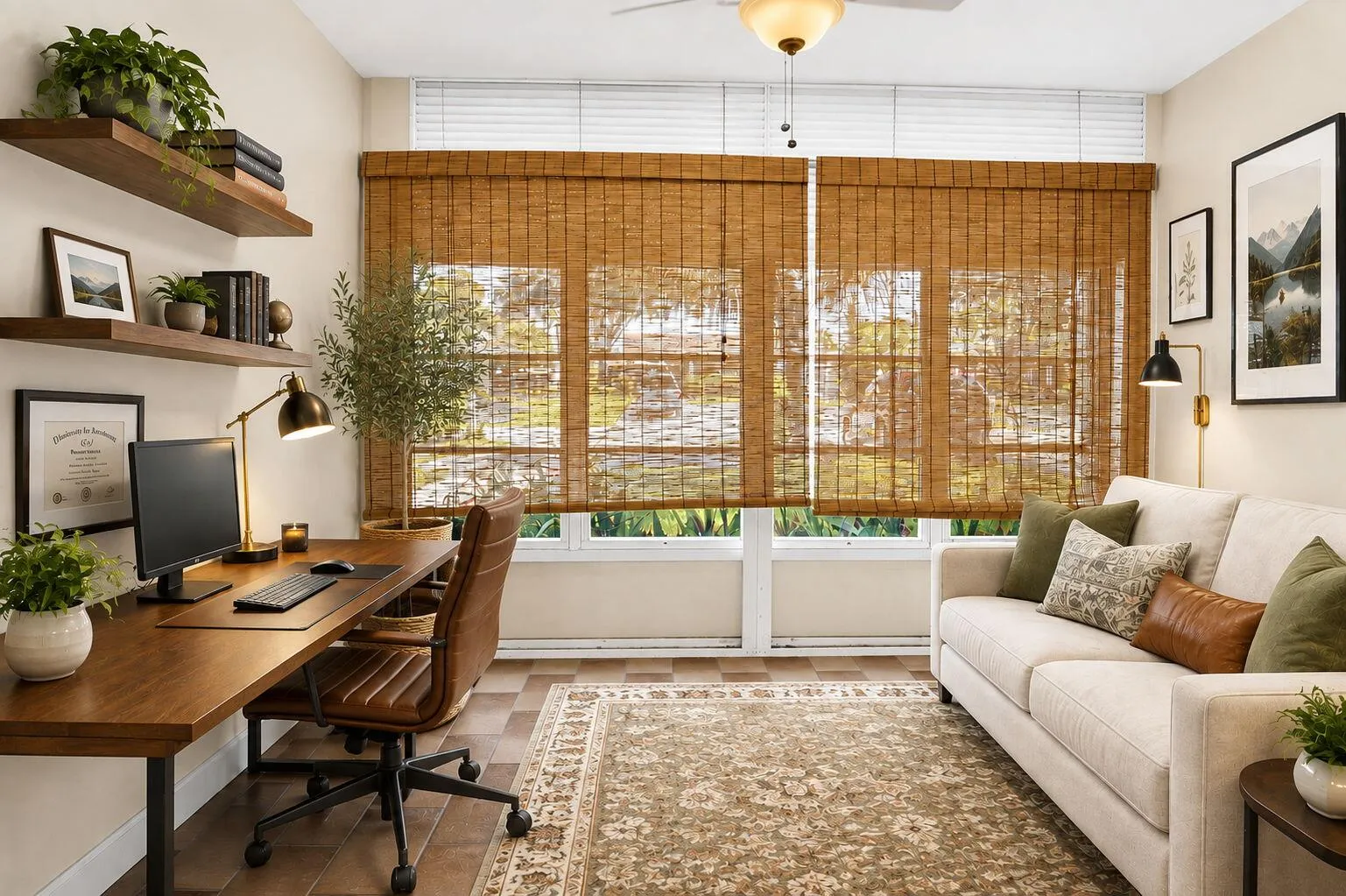 Office staged
