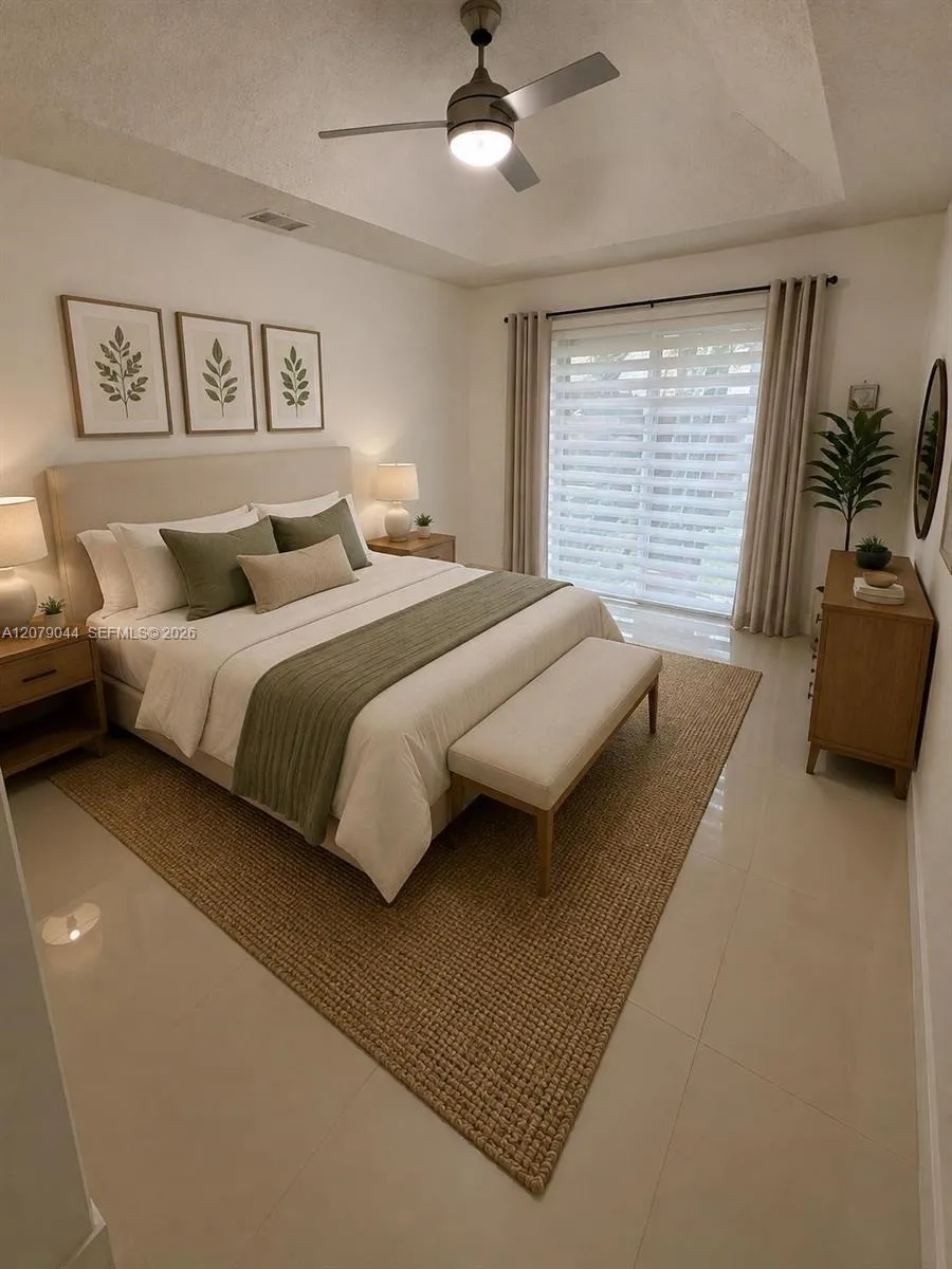 Bedroom Staged