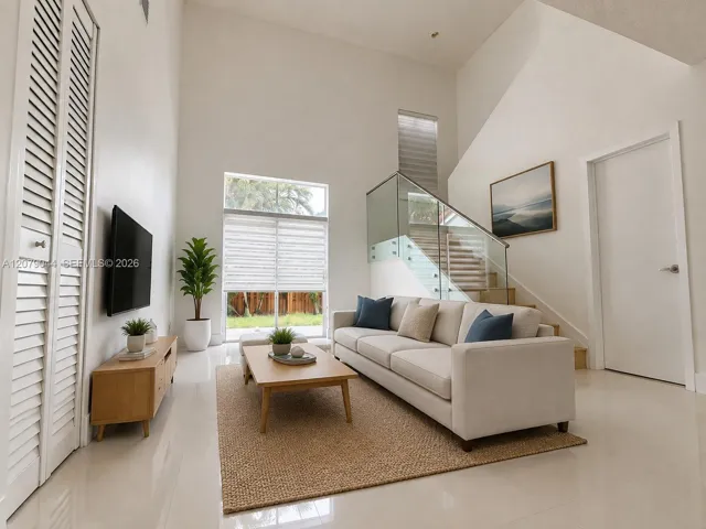 Living Room Staged
