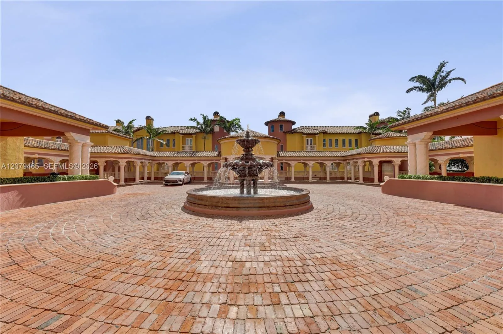 Driveway entry and Valet area