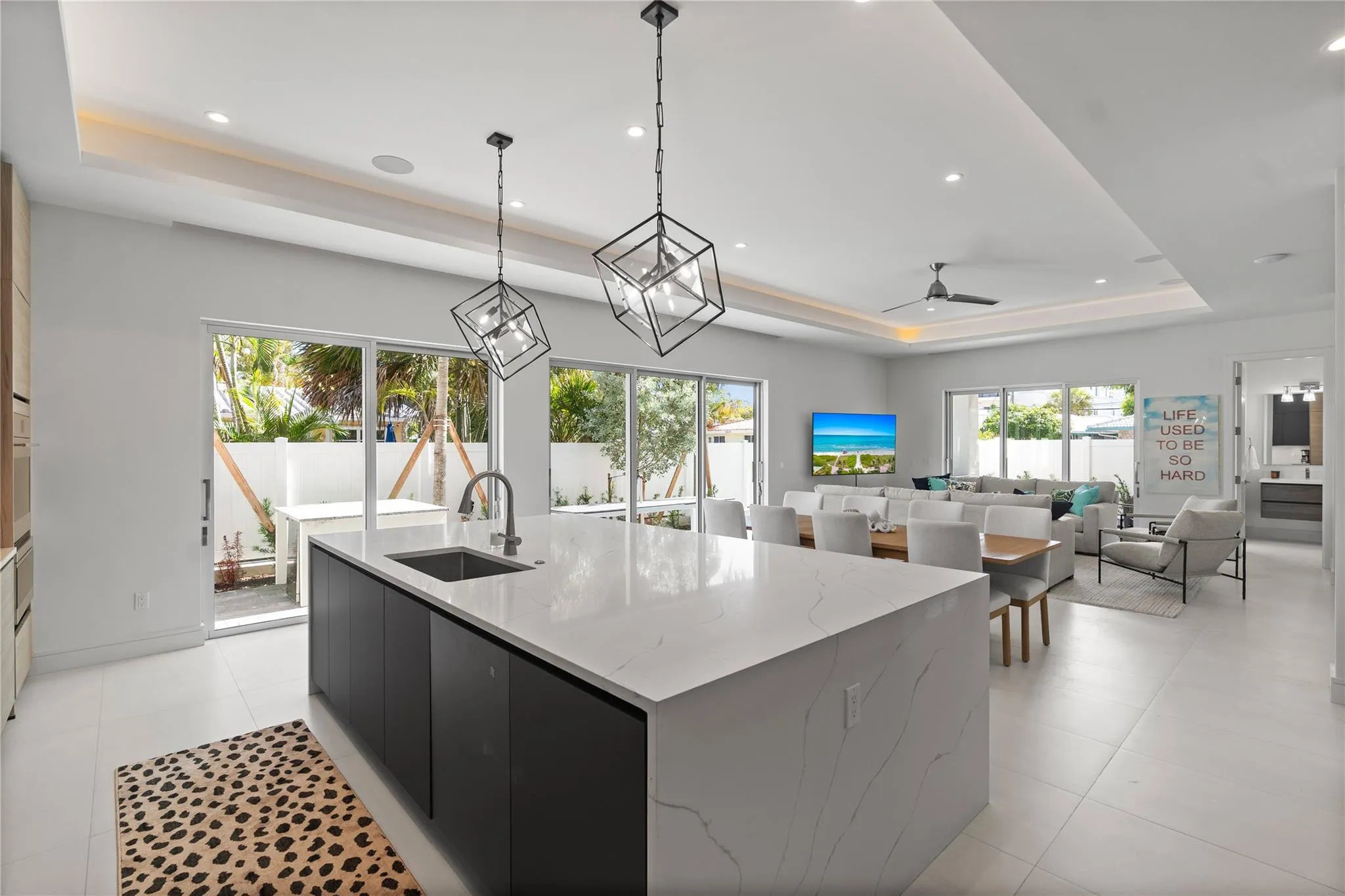 A remarkable luxury townhome rental that redefines upscale living in the heart of Lauderdale By The Sea. This beautifully designed 3,027 sq. ft residence features 4 spacious beds & 4.5 baths, making it perfect for families or those who love to entertain.The home also offers an outdoor kitchen and BBQ area, along with a private plunge pool that invites relaxation and fun. For boating enthusiasts, a boat slip is also available for rent. Easy access to a plethora of amenities, beach, dining, & entertainment.