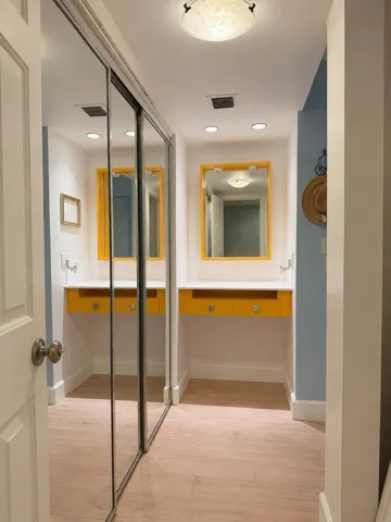 Master Closet/Bathroom Walkway