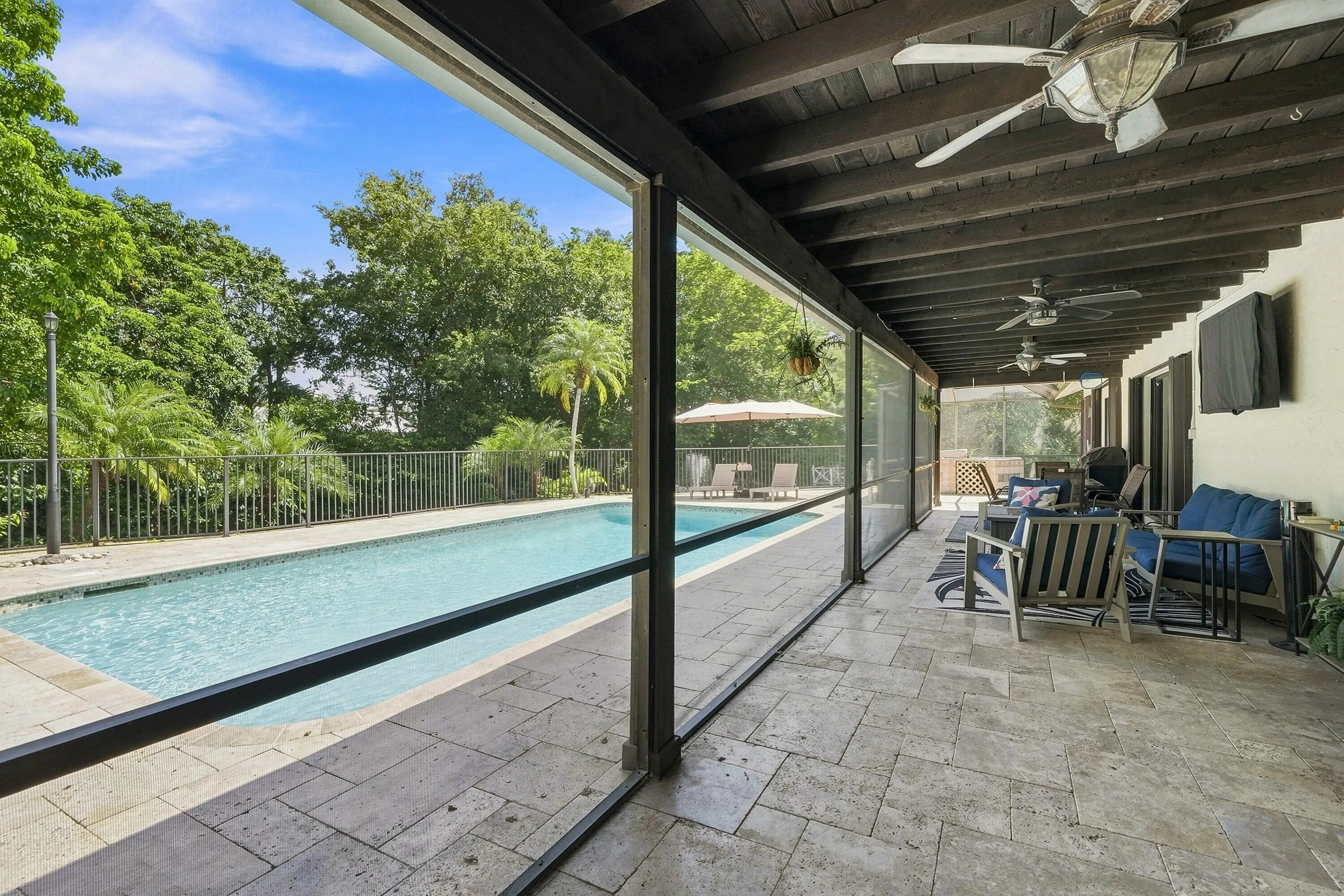 Screened Patio and Pool