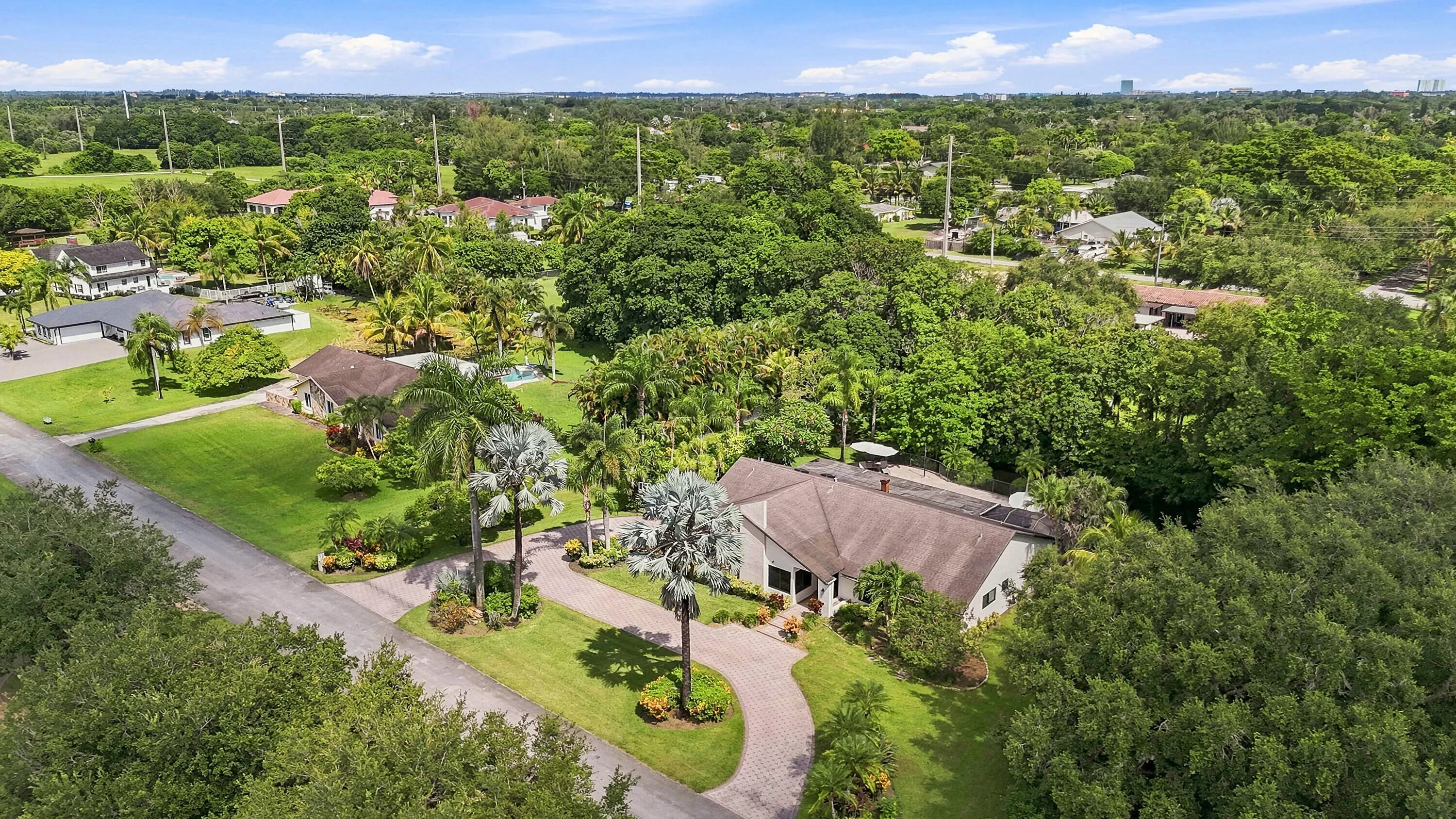 Aerial Neighborhood View