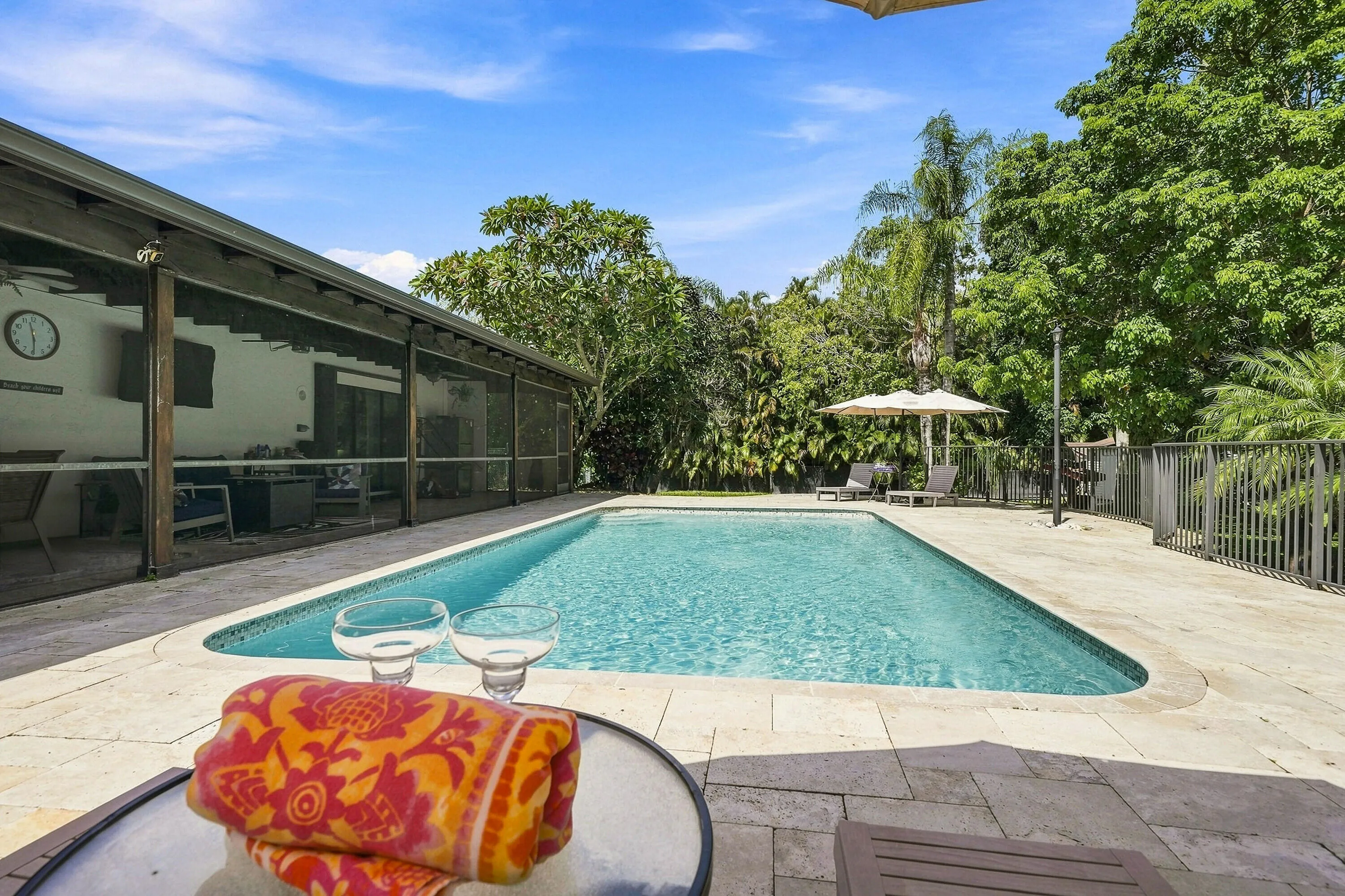 Pool and Rear Exterior