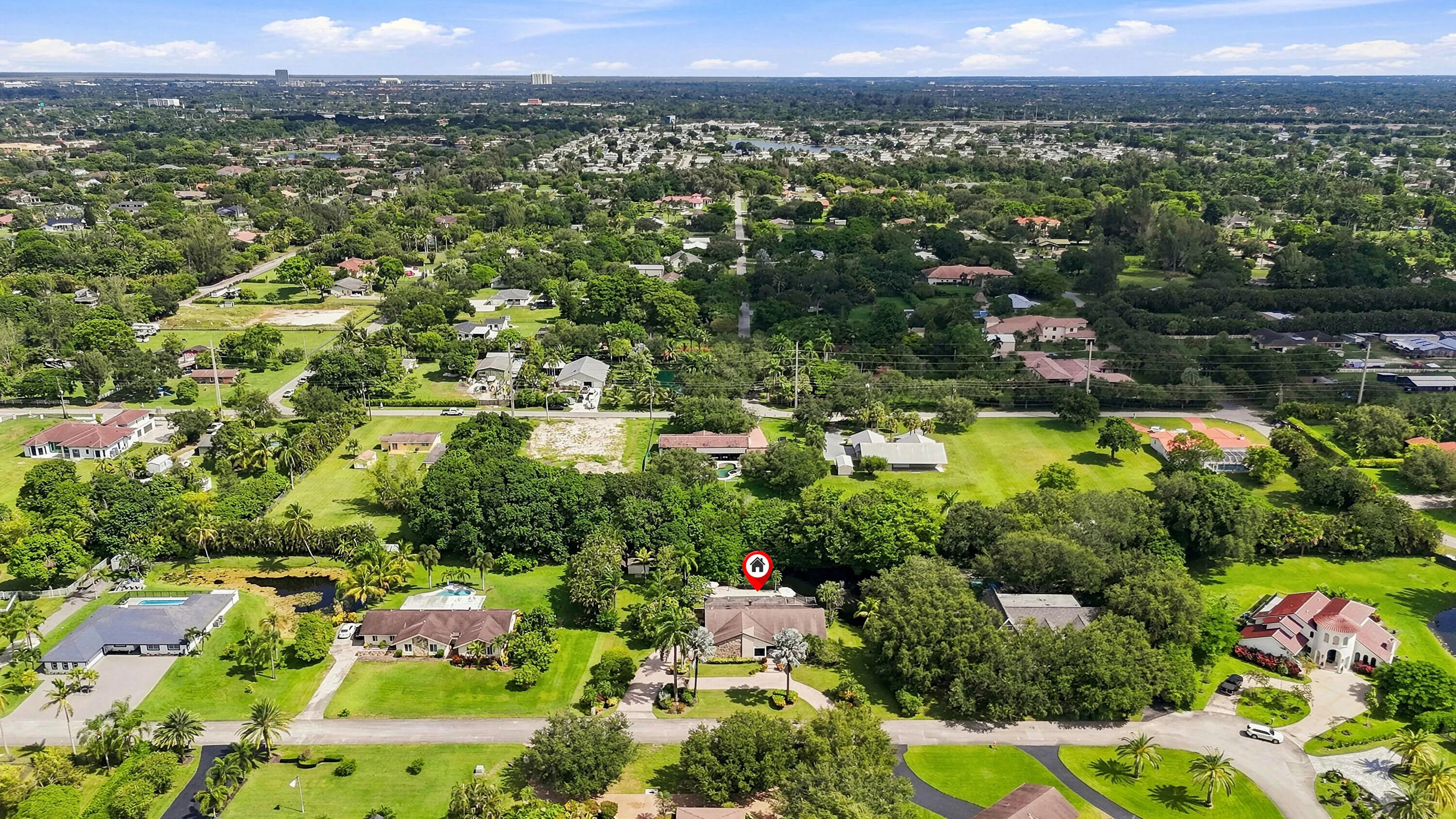 Aerial Estate View