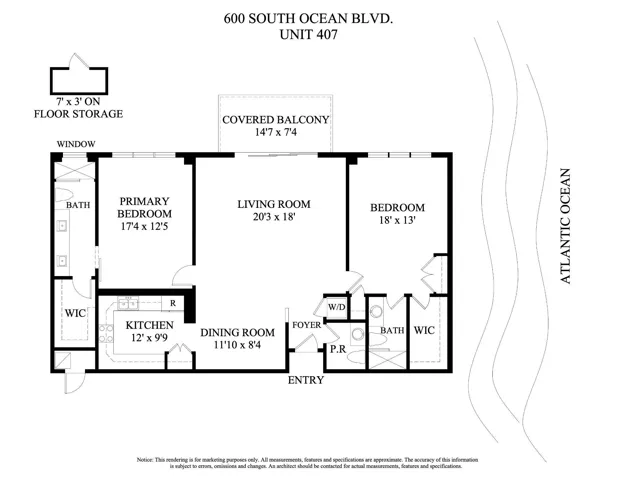 600 S Ocean Boulevard, Boca Raton, FL 33432