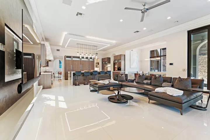 Family Room & Kitchen