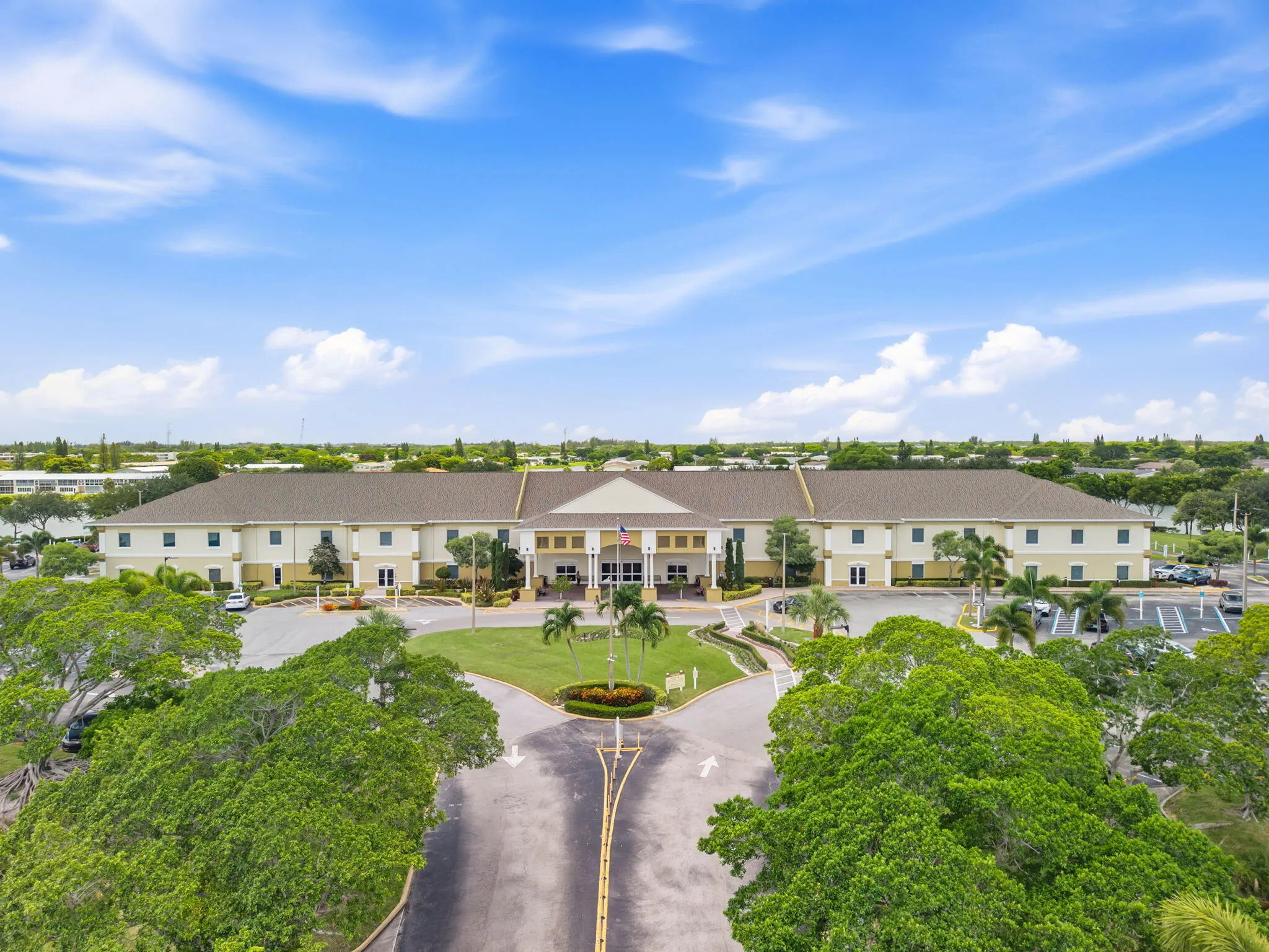 Aerial View of Clubhouse