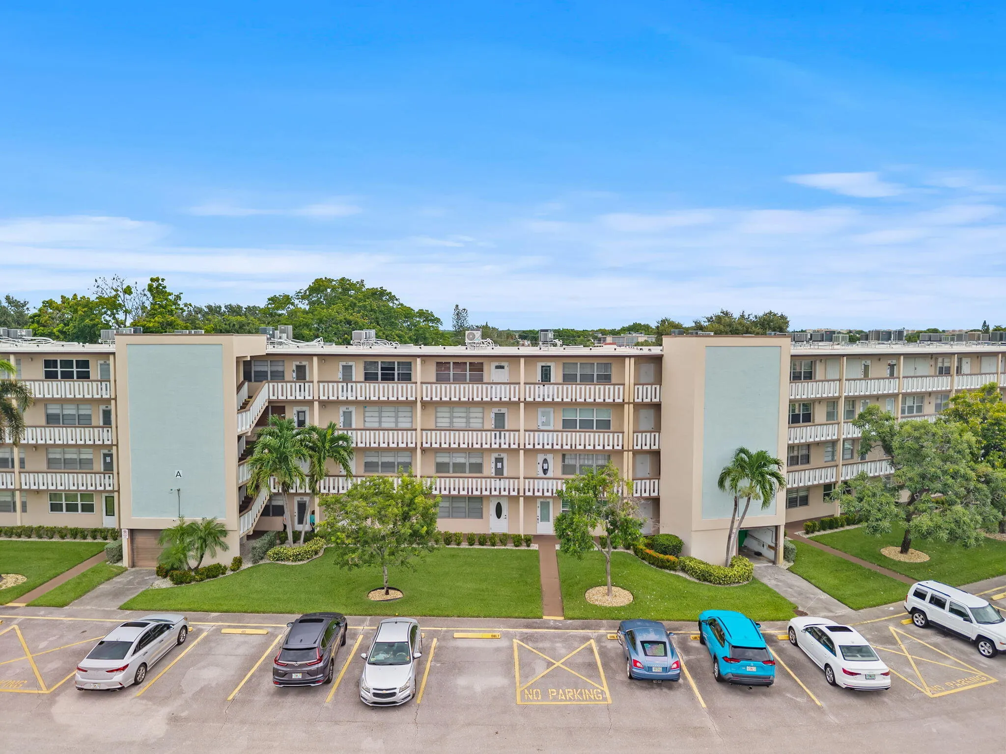 Aerial View of Building