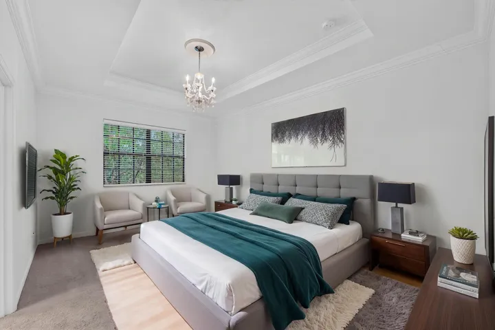 Virtually Staged - Master Bedroom