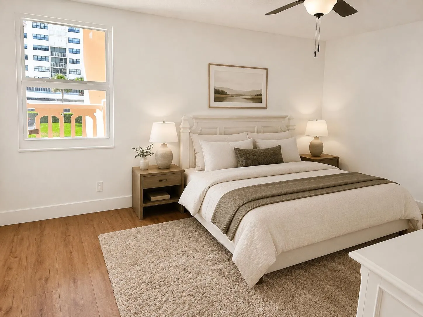 Staged Bedroom