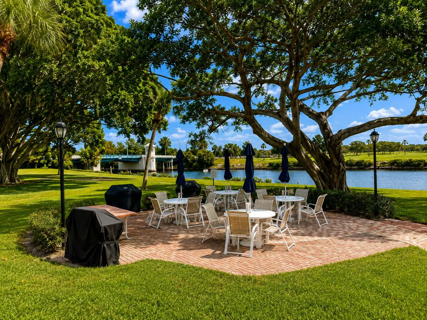 BBQ Patio Area