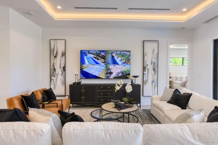 Included 85" TV